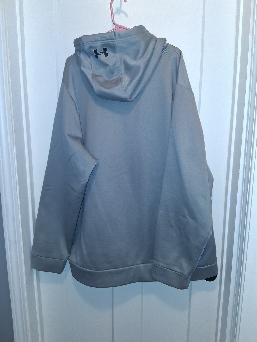 Under Armour Light Gray Men's Pullover Hoodie Size 3XL - Picture 3 of 3